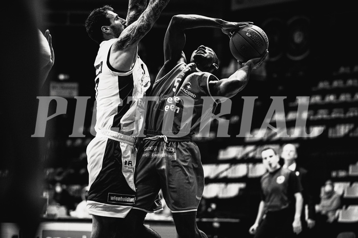 Basketball Basketball Superliga 2021/22, Grunddurchgang 7.Runde BC Vienna vs. Kapfenberg Bulls