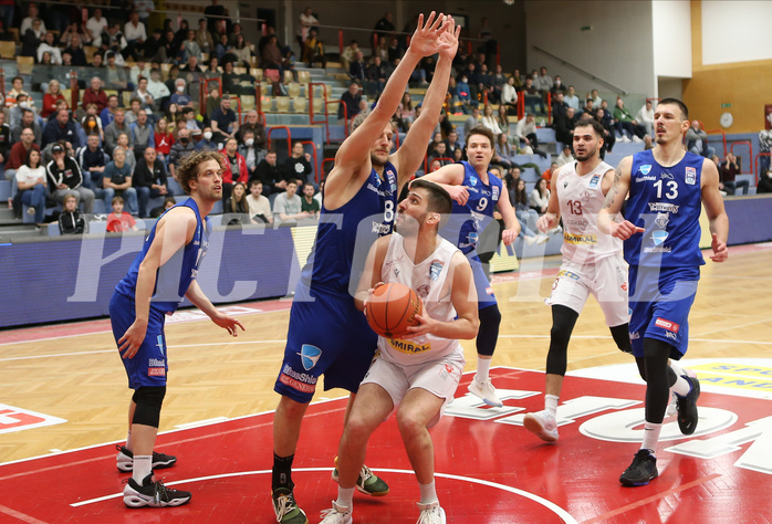 Basketball Superliaga 2021/22, 6.Qualifikationsrunde Traiskirchen Lions vs. D.C. Timberwolves