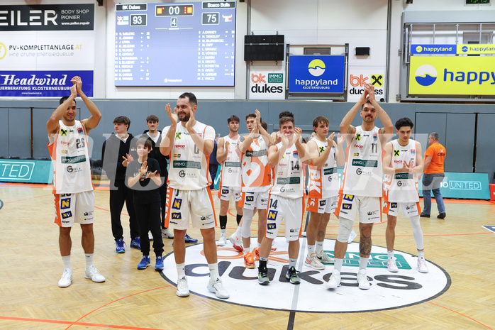 Basketball Superliga 2024/25, Grunddurchgang 9.Runde Klosterneuburg Dukes vs. Kapfenberg Bulls


