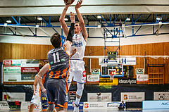 Basketball, bet-at-home Basketball Superliga 2020/21, Grunddurchgang 8. Runde, Oberwart Gunners, Klosterneuburg Dukes, Edi Patekar (9)