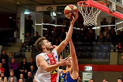 Basketball ABL 2017/18, Grunddurchgang 17.Runde Flyers Wels vs. F
