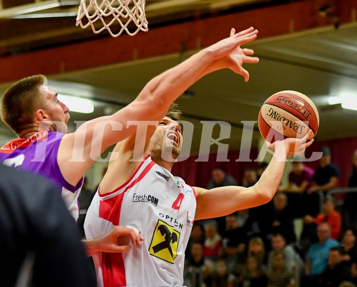 Basketball ABL 2018/19 Grunddurchgang 08. Runde Flyers Wels vs Vienna D.C. Timberwolves