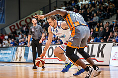 Basketball, Admiral Basketball Superliga 2019/20, Grunddurchgang 16.Runde, Oberwart Gunners, Klosterneuburg Dukes, Renato Poljak (16)