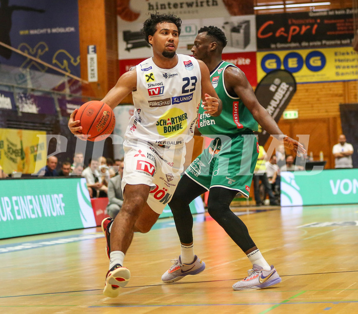 Basketball Superliga 2022/23, Playoff,  Viertelfinale Spiel 1 Gmunden Swans vs. Kapfenberg Bulls
