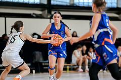 02.03.2025 Österreichischer Basketballverband 2024/25, SLWU16 Basket Flames UNION vs. DBB  Basketgirls Wels
