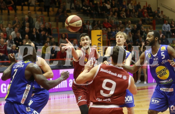 Basketball ABL 2016/17, Grunddurchgang 19.Runde Traiskirchen Lions vs. Gmunden Swans


