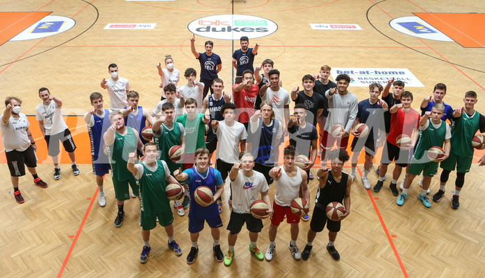 Basketball Nationalteamsichtung 2021,  mu18. 