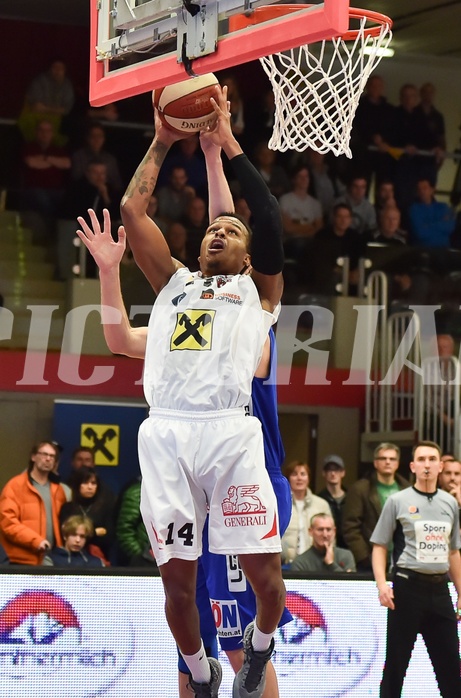 Basketball ABL 2015/16 Grunddurchgang 16.Runde WBC Wels vs Gmunden Swans