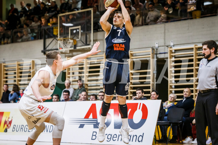 Basketball, Basketball Zweite Liga, Grunddurchgang 14.Runde, Mattersburg Rocks, BBC Nord, Dragisa Najdanovic (7)