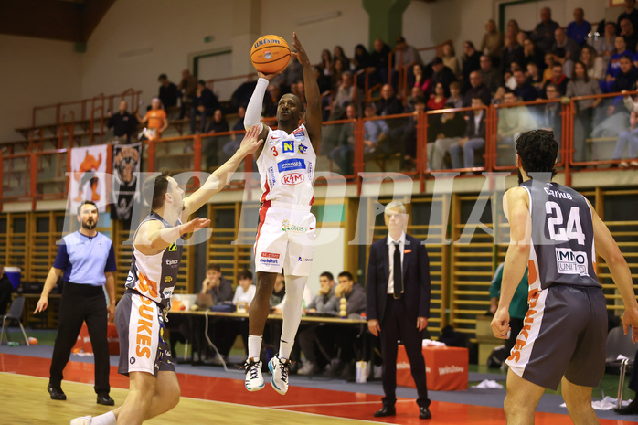 Basketball Superliga 2024/25, Grunddurchgang 10.Runde SKN St. Pölten vs. Klosterneuburg Dukes


