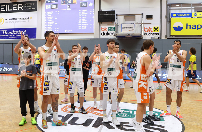 Basketball Superliga 2024/25, Grunddurchgang 20.Runde Klosterneuburg Dukes vs. UBSC Graz


