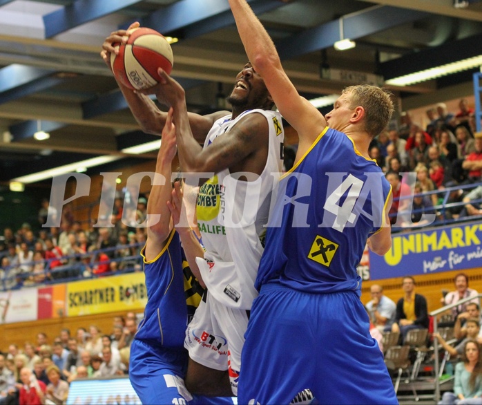 Basketball ABL 2015/16 Grundurchgang 2.Runde Gmunden Swans vs. UBSC Graz


