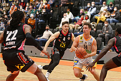 Basketball Superliga 2021/22, Grunddurchgang 17.Runde Klosterneuburg Dukes vs. Flyers Wels