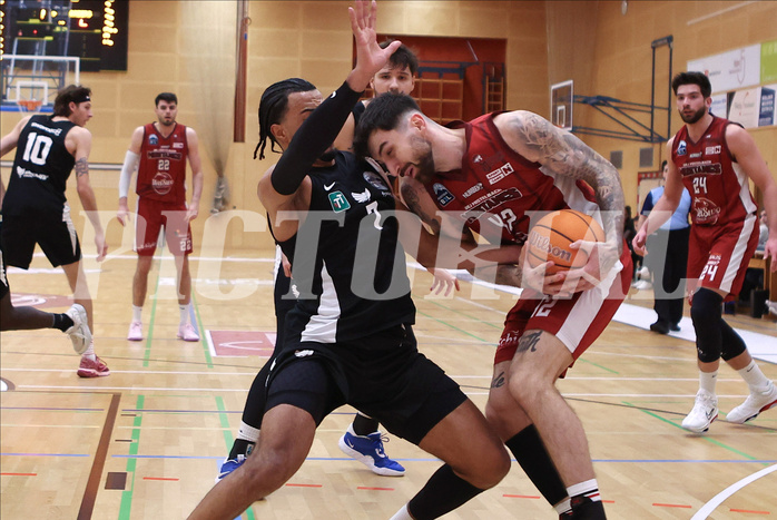 Basketball Zweite Liga 2024/25, Grunddurchgang 21.Runde Mistelbach Mustangs vs. Raiders Tirol