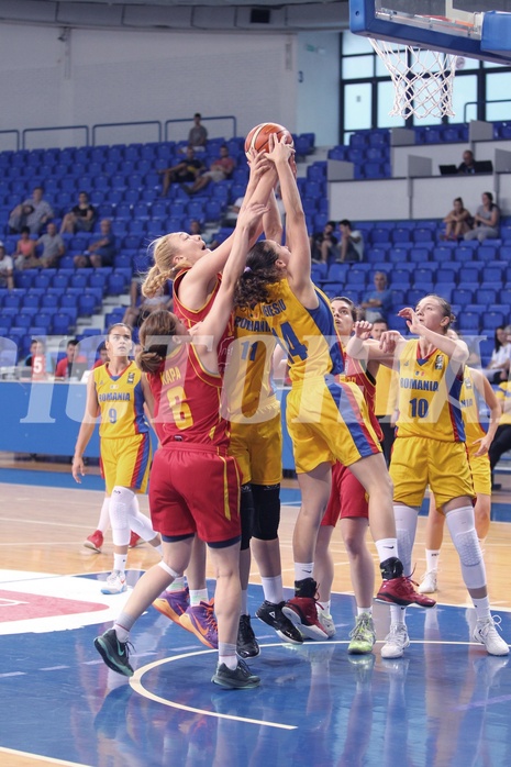 FIBA Europe EC U20 Women Division B Romania vs Montenegro