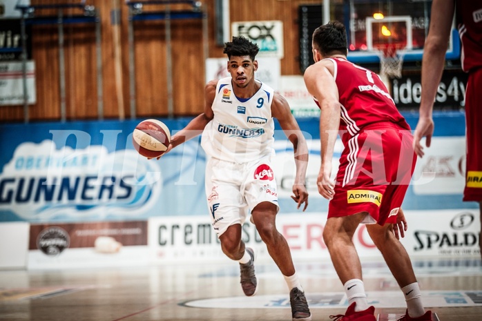 Basketball, ABL 2017/18, Grunddurchgang 27.Runde, Oberwart Gunners, BC Vienna, Gregg Denzel (9)