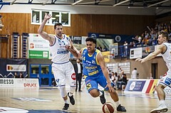 Basketball, Admiral Basketball Superliga 2019/20, Grunddurchgang 6.Runde, Oberwart Gunners, St. Pölten, Nico Kaltenbrunner (14)