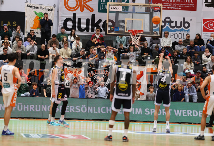 Basketball Superliga 2024/25, 4.Plazierungsrunde Klosterneuburg Dukes vs. Gmunden Swans
