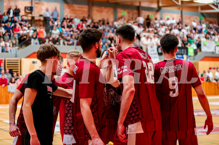 Basketball Zweite Liga 2023/24, Playoff, Finale Spiel 3 Mistelbach Mustangs vs. Union Deutsch Wagram