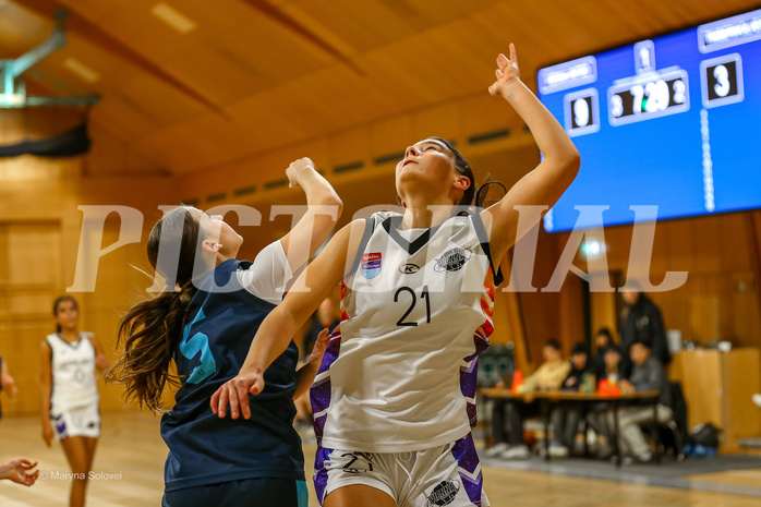 01.12.2024 Österreichischer Basketballverband 2024/25, SLWU19, Vienna United vs. Vienna Timberwolves
