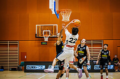 Basketball, Basketball Zweite Liga 2024/25, Grunddurchgang 11.Runde, Vienna Timberwolves, Mattersburg Rocks, Daniele Kuchar (22)