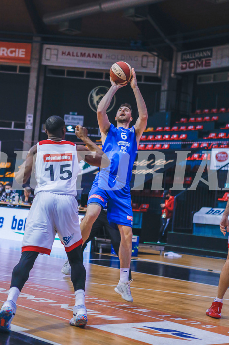 Basketball Basketball Superliga 2020/21, Grunddurchgang 15.Runde BC Vienna vs. D.C. Timberwolves 