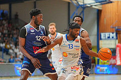 Basketball, Basketball Superliga 2024/25, Playoffs, Finale Spiel 1, Oberwart Gunners vs. BBC Nord Dragonz
