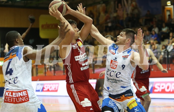 Basketball ABL 2017/18, Playoff HF Spiel 2 Kapfenberg Bulls vs. BC Vienna


