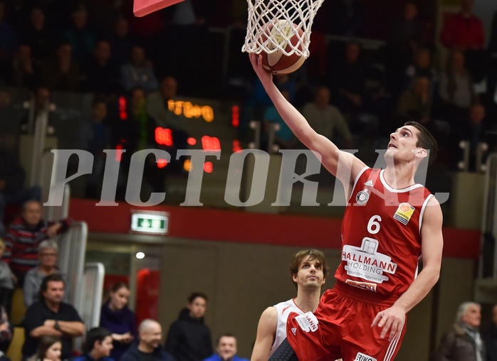 Basketball ABL 2015/16 Grunddurchgang 21.Runde WBC Wels vs BC Vienna