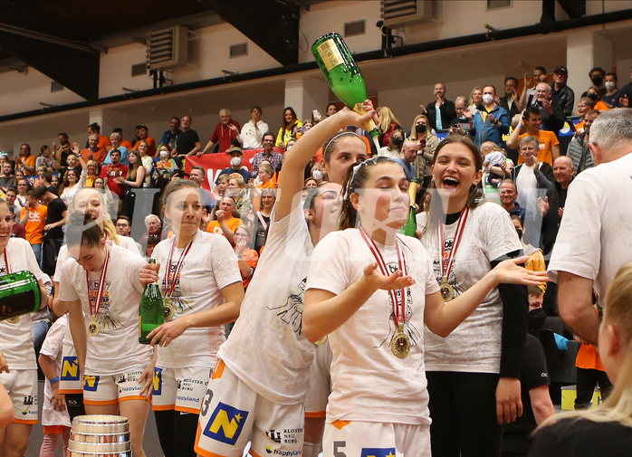 Basketball Damen Superliga 2021/22, Finale Spiel 3 BK Duchess Klosterneuburg vs. Vienna United