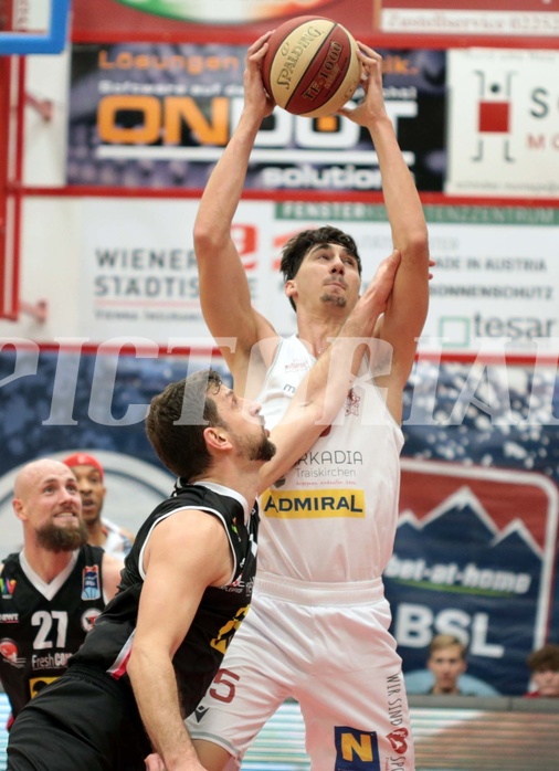Basketball Superliga 2020/21,  Grunddurchgang 9.Runde, Traiskirchen Lions vs. Oberwart Gunners