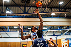 Basketball, win2day Basketball Superliga 2024/25, Grunddurchgang Runde 19, Oberwart Gunners, BBC Nord Dragonz, Robert Allen (10)