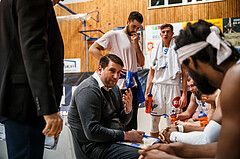 Basketball, bet-at-home Basketball Superliga 2020/21, Grunddurchgang, 12. Runde, Oberwart Gunners, UBSC Graz, Horst Leitner (Coach)