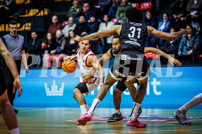 Basketball, Win2Day Superliga 2024/25, Grunddurchgang 20.Runde, BC Vienna, Kapfenberg Bulls, Mustafa Hassan Zadeh (5)