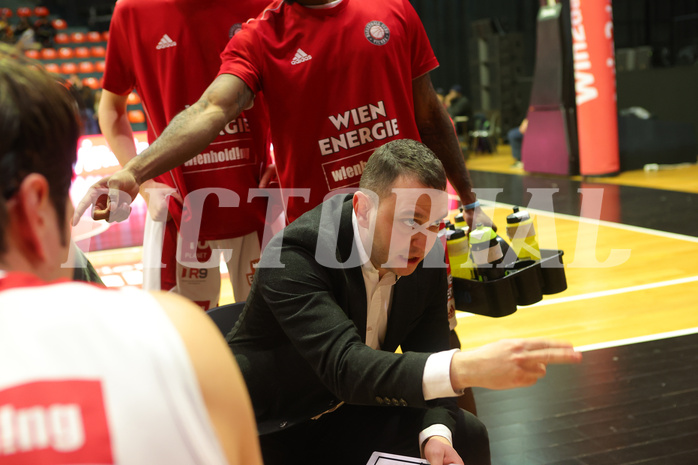 Basketball Superliga 2023/24, Gruunddurchgang 21.Runde BC Vienna vs. Oberwart Gunners