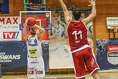 Basketball Superliga 2022/23, Grunddurchgang 9.Runde Gmunden Swans vs. Traiskirchen Lions