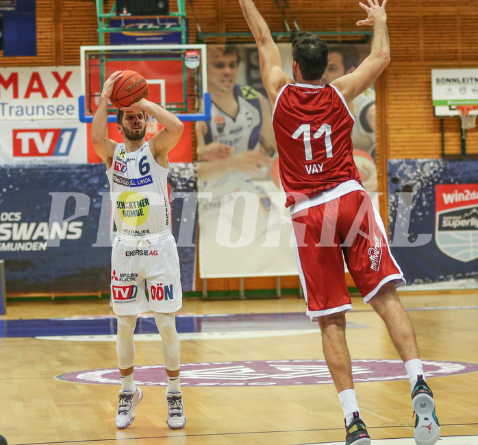 Basketball Superliga 2022/23, Grunddurchgang 9.Runde Gmunden Swans vs. Traiskirchen Lions