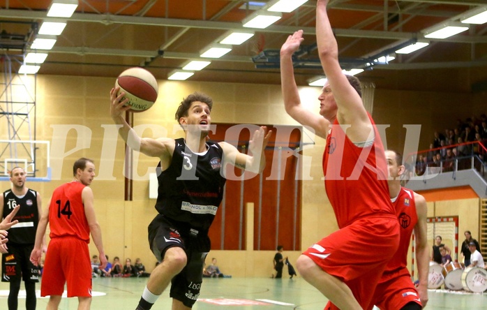 Basketball ABL 2018/19, Grunddurchgang 21.Runde Kapfenberg Bulls vs. Gmunden Swans


