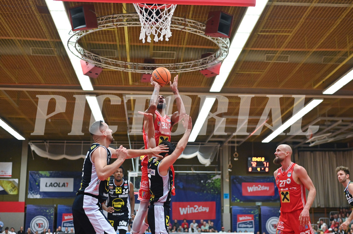 Basketball, Superliga 2024/25, Grunddurchgang 7.Runde, Flyers Wels vs. Gmunden,
