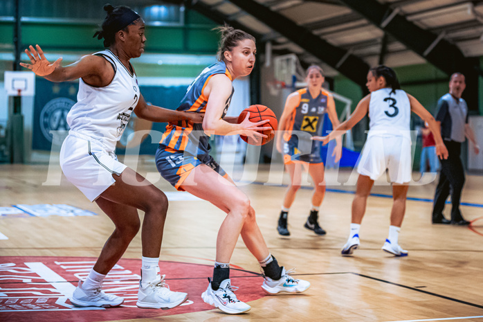 Basketball Basketball Damen Superliga 2021/22, Grunddurchgang 7.Runde Vienna D.C. Timberwolves vs. BK Duchess Klosterneuburg
