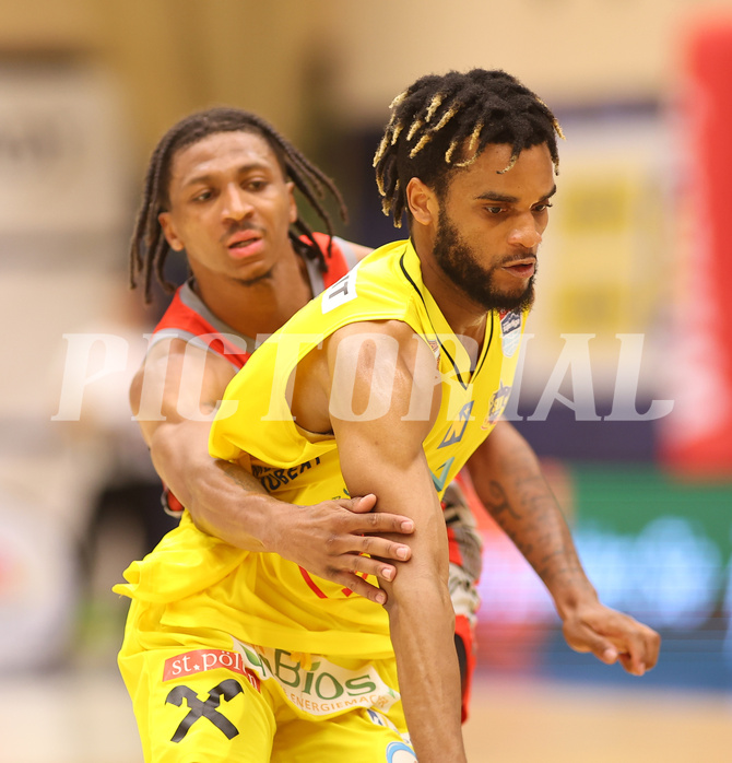 Basketball Superliga 2023/24, Playoff, Viertelfinale Spiel 4 SKN St. Pölten vs. Traiskirchen Lions


