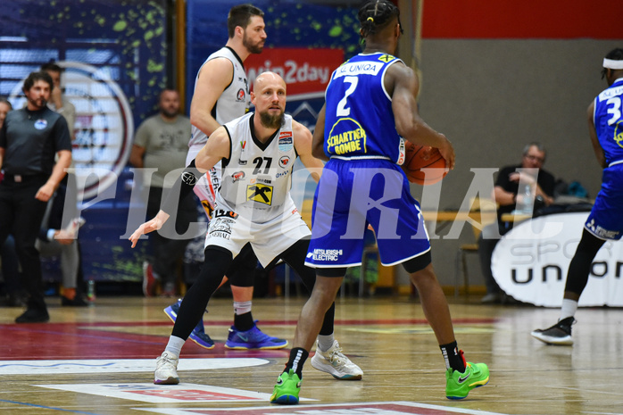 Basketball Superliga 2021/22, Viertelfinale Spiel 4, Flyers Wels vs Swans Gmunden