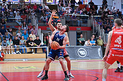 Basketball Superliga 2024/25, Playoff, Viertelfinale Spiel 1, Flyers Wels vs BBC Nord Dragonz,
