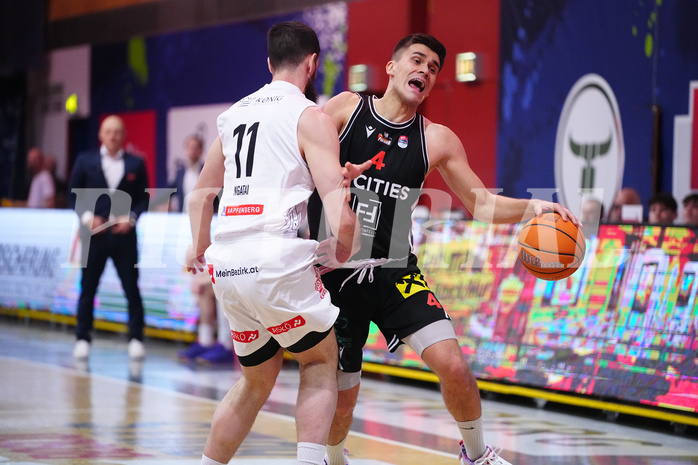 Win2day Basketball Superliga 2024/25, Grunddurchgang, 21.Runde, Kapfenberg vs. Fürstenfeld