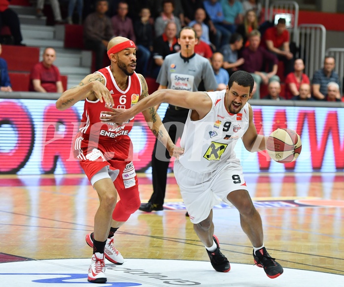Basketball ABL 2016/17, Playoff VF Spiel 2 WBC Wels vs. BC Vienna


