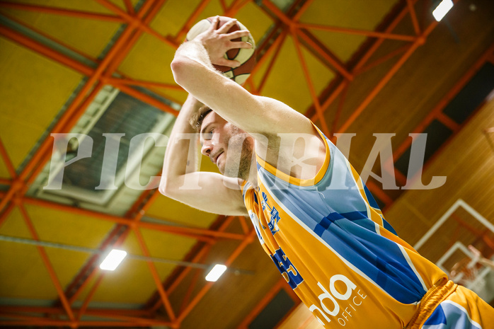 Basketball, Basketball Zweite Liga, Grunddurchgang 22.Runde, BBC Nord Dragonz, BBU Salzburg, Luka Milovac (55)