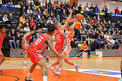 Basketball Superliga 2023/24, 2.Plazierungsrunde Klosterneuburg Dukes vs. Traiskirchen Lions


