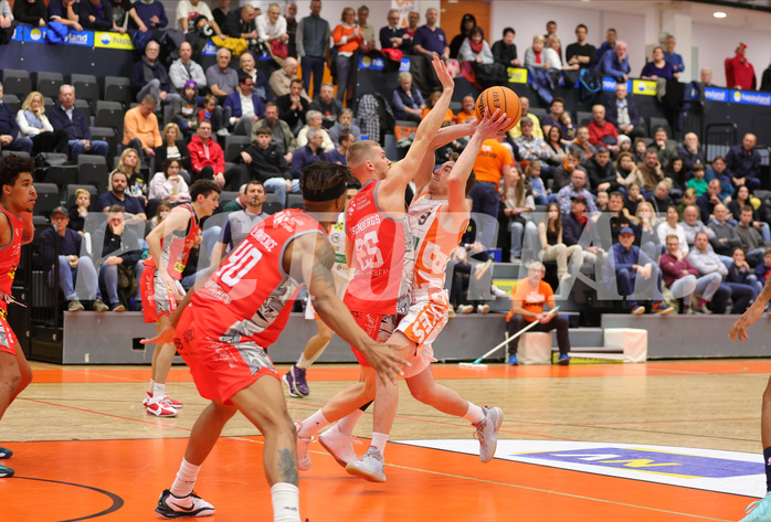 Basketball Superliga 2023/24, 2.Plazierungsrunde Klosterneuburg Dukes vs. Traiskirchen Lions


