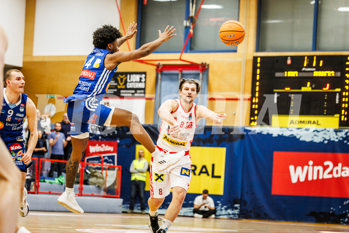 Basketball, Basketball Austria Cup 2024/25, Viertelfinale, Traiskirchen Lions, Oberwart Gunners, Moritz Lanegger-Rest (8)
