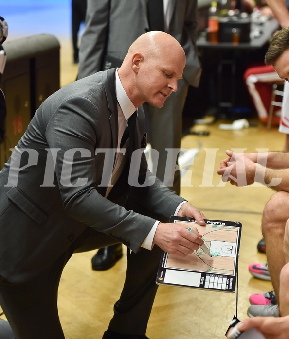 Basketball ABL 2015/16 Grunddurchgang 27.Runde WBC Wels vs Traiskirchen Lions